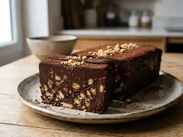 Gâteau au chocolat sans cuisson ultra gourmand - Photo de présentation