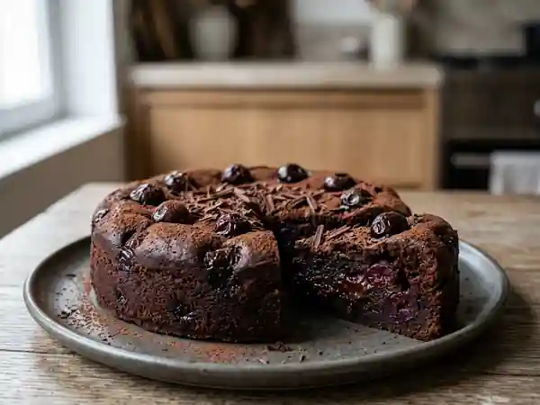 Truffé Intense Chocolat Noir et Cerises - Photo de présentation