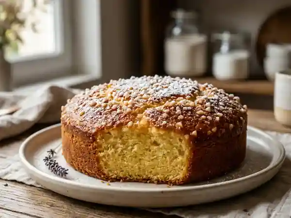 Gâteau au sucre de Sainte-Maxime : recette traditionnelle et gourmande - Photo de présentation