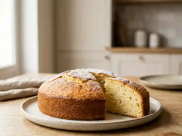 Gâteau au yaourt moelleux et facile à préparer - Photo de présentation