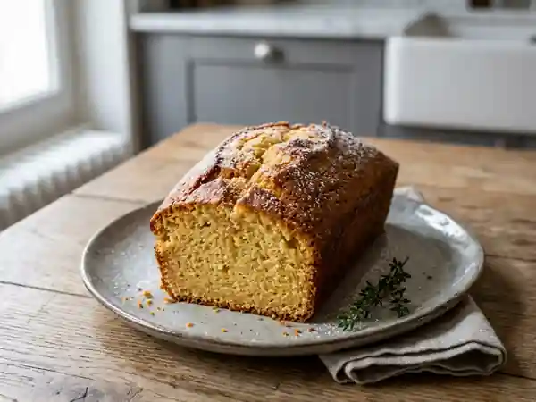 Gâteau au yaourt moelleux et vanillé - Photo de présentation