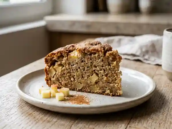 Gâteau Moelleux Pomme Banane Zéro Gras - Photo de présentation