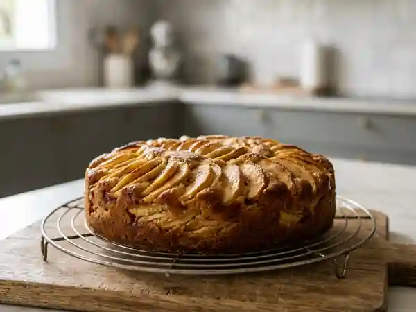 Gâteau Moelleux Reine des Reinettes & Cannelle - Photo de présentation