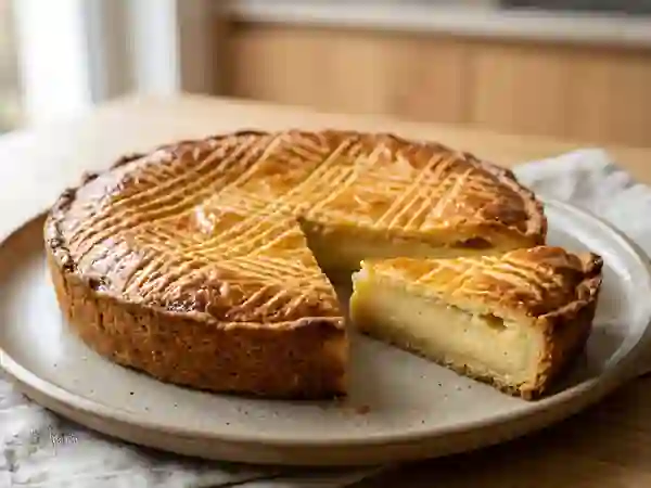 Gâteau basque au cœur fondant - Photo de présentation