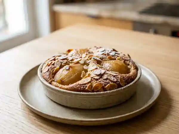 Gâteau Bourdaloue aux Poires Fondantes : Dessert Raffiné et Gourmand - Photo de présentation