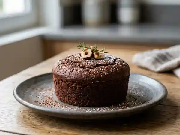 Gâteau Brun Moelleux au Chocolat - Photo de présentation