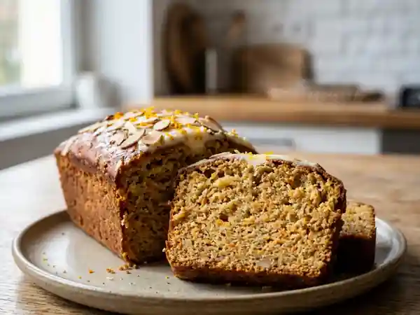 Gâteau carotte-amande moelleux et fondant - Photo de présentation