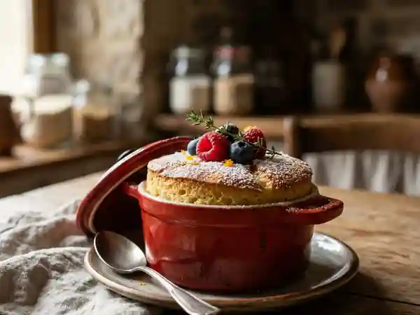 Gâteau Cocotte Aérien et Vanillé - Photo de présentation