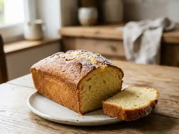 Cake Moelleux Vanillé à l'Ancienne - Photo de présentation
