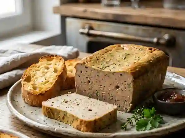 Gâteau de foies de volaille onctueux au Cognac - Photo de présentation