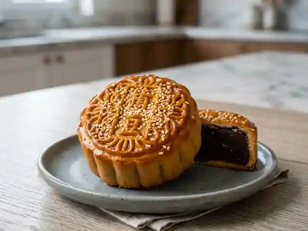 Gâteau de lune fondant à l'Anko - Photo de présentation