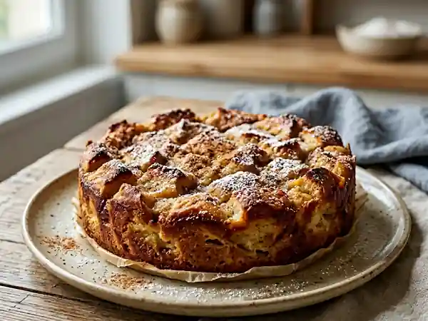 Gâteau de pain moelleux et gourmand - Photo de présentation