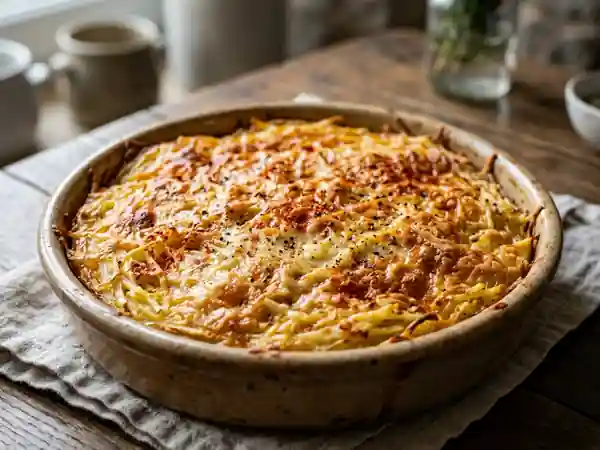 Gâteau de pommes de terre fondant au paprika - Photo de présentation
