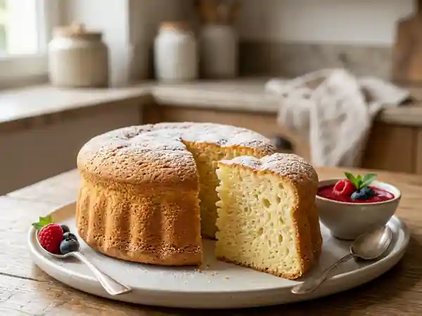 Gâteau de Savoie moelleux et léger : recette traditionnelle facile - Photo de présentation
