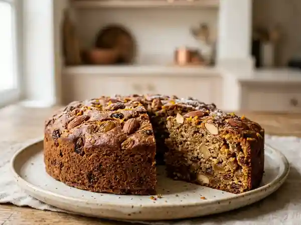 Gâteau de Sienne Moelleux aux Amandes - Photo de présentation