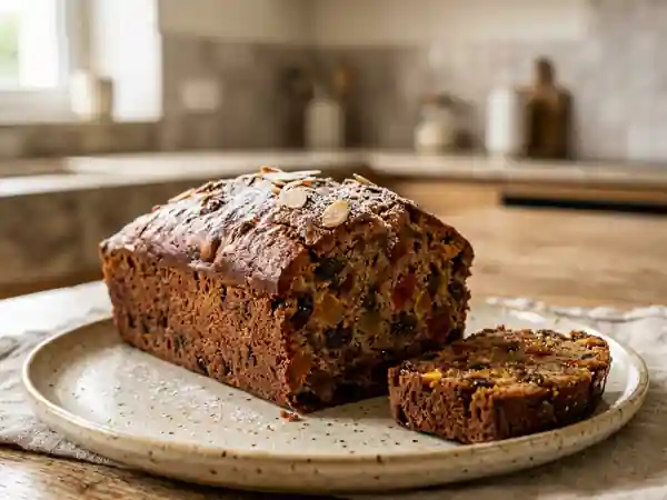 Gâteau des Antilles moelleux aux fruits secs - Photo de présentation