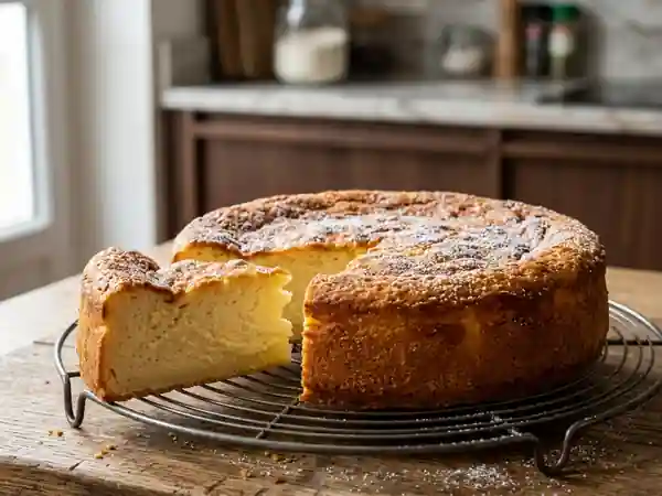 Gâteau fondant à la peau de lait : recette gourmande et facile - Photo de présentation