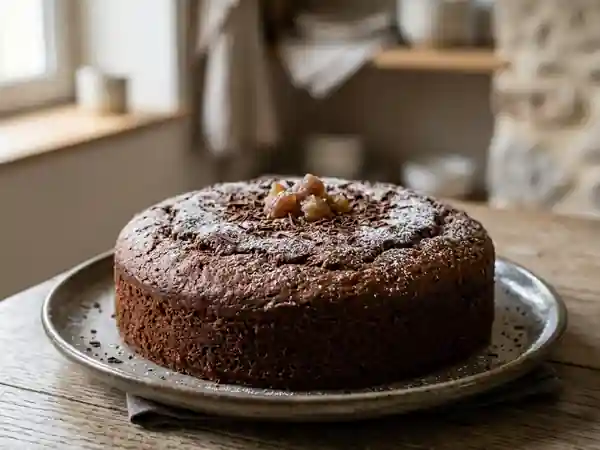 Moelleux intense marron et chocolat - Photo de présentation