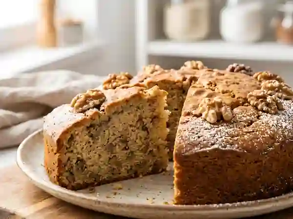 Gâteau aux Noix et Vanille - Photo de présentation