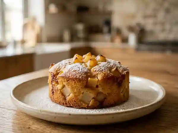 Gâteau fondant aux poires : recette facile et gourmande - Photo de présentation