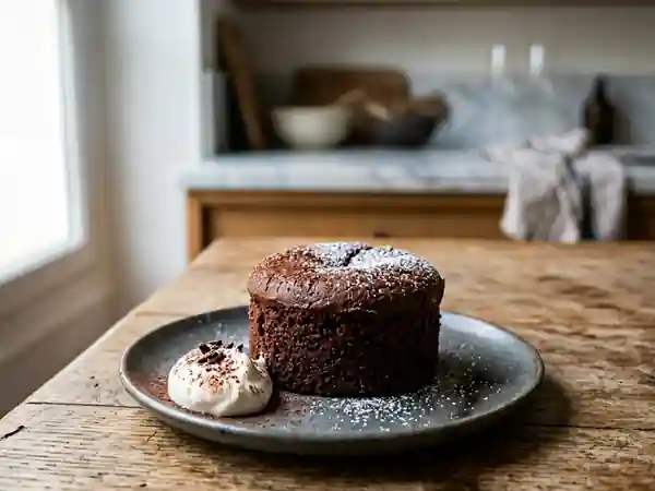 Moelleux aérien au chocolat noir - Photo de présentation