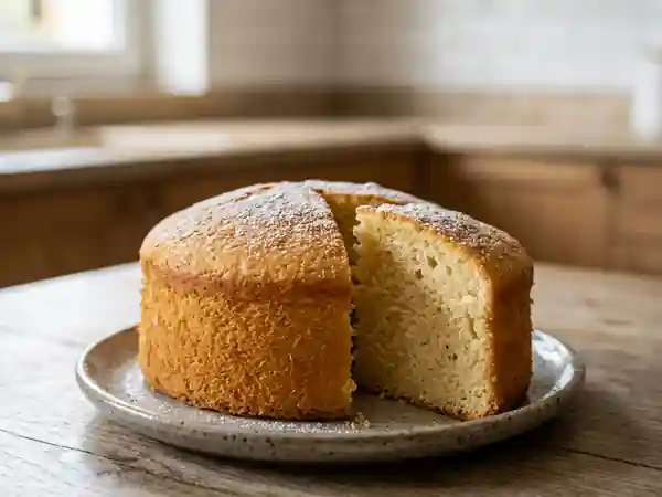 Gâteau nuage à la vanille - Photo de présentation