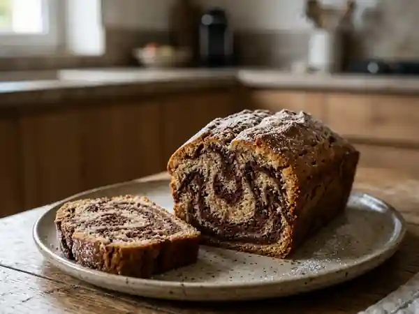 Marbré fondant châtaigne et cacao - Photo de présentation