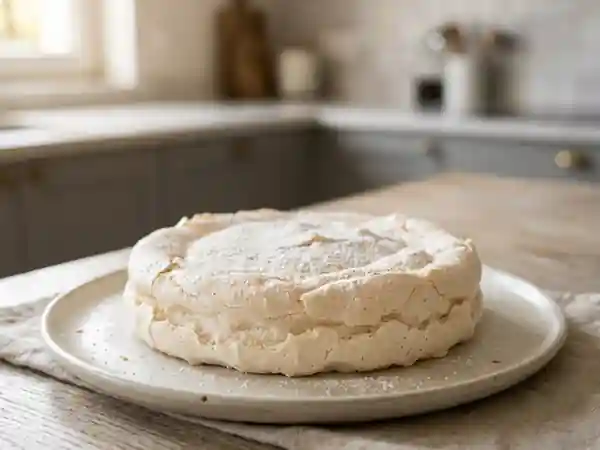 Nuage de meringue croquant et vanillé - Photo de présentation