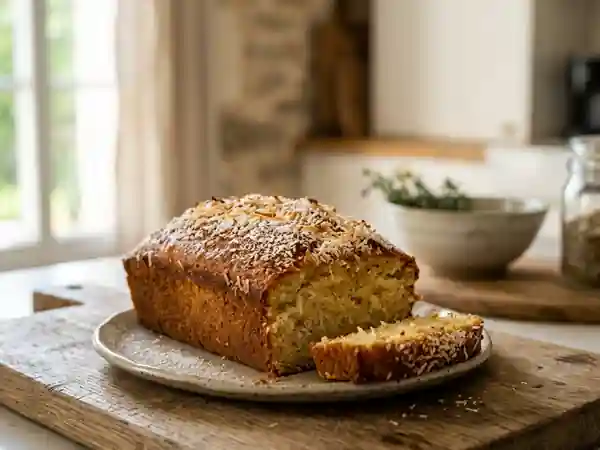 Gâteau moelleux à la noix de coco : recette facile et gourmande - Photo de présentation