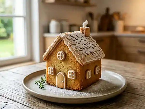 Gâteau moelleux à la vanille - Photo de présentation