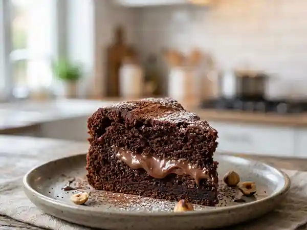 Moelleux chocolat au cœur fondant Nutella - Photo de présentation