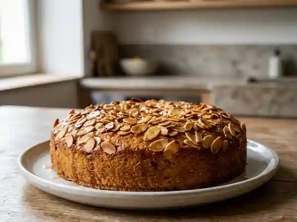 Moelleux miel et amandes grillées - Photo de présentation