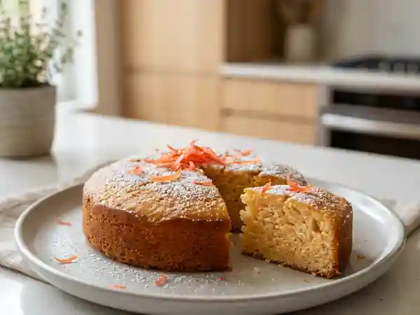 Gâteau Moelleux au Pamplemousse Rose - Photo de présentation