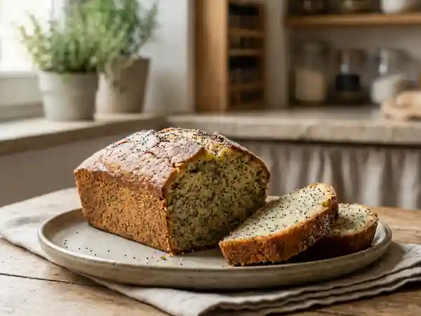 Gâteau Moelleux au Pavot et Vanille - Photo de présentation