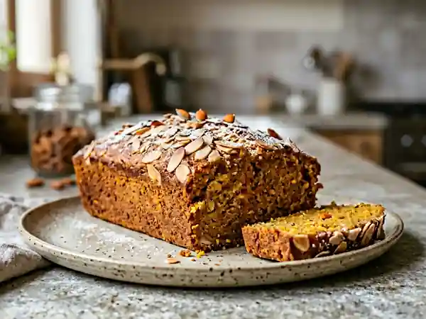 Moelleux potiron et amandes à la vanille - Photo de présentation