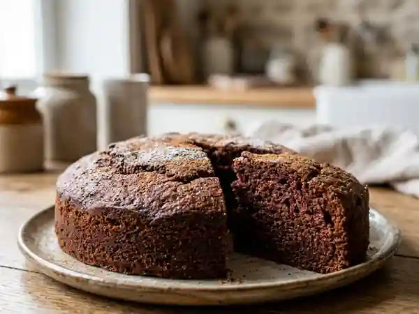 Gâteau moelleux au vin rouge et cannelle, recette facile et gourmande - Photo de présentation
