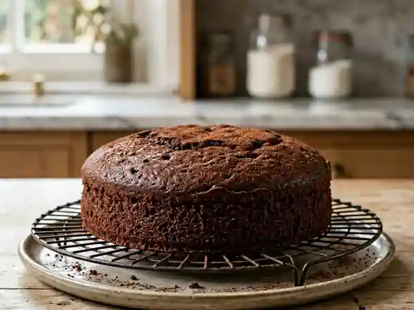 Gâteau moelleux au yaourt et cacao : recette facile et rapide - Photo de présentation
