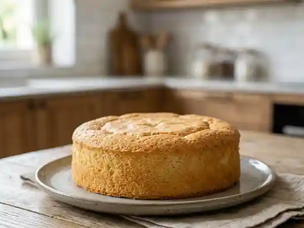 Gâteau moelleux aux blancs d'œufs facile et rapide - Photo de présentation