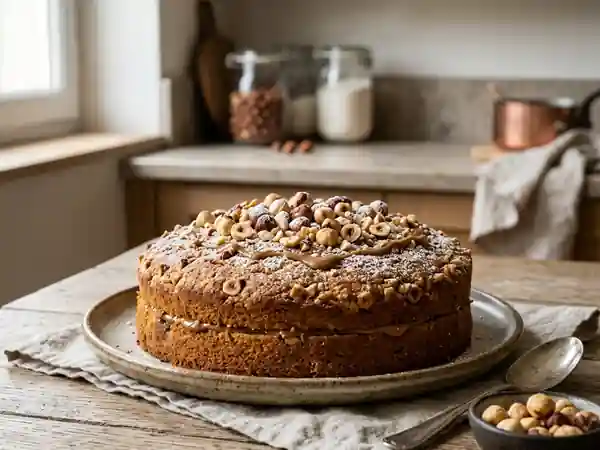 Moelleux à la noisette et son cœur crémeux - Photo de présentation