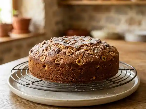 Gâteau moelleux aux noisettes : recette facile et gourmande - Photo de présentation