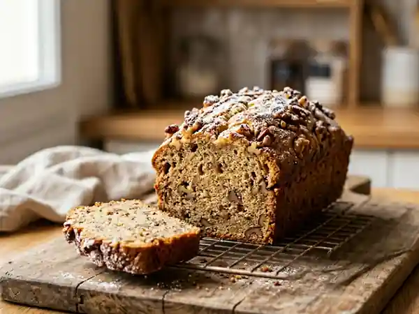 Gâteau Fondant aux Noix Craquantes - Photo de présentation