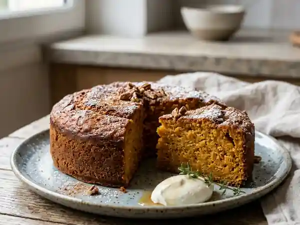 Moelleux fondant à la patate douce - Photo de présentation