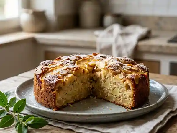 Moelleux d'Eve aux Pommes et Amandes Fondantes - Photo de présentation