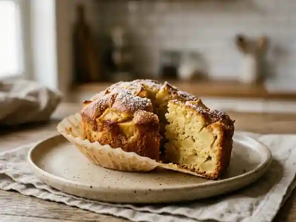 Gâteau moelleux aux pommes facile et rapide - Photo de présentation