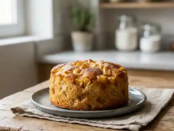 Gâteau moelleux aux pommes façon Marie Germaine - Photo de présentation