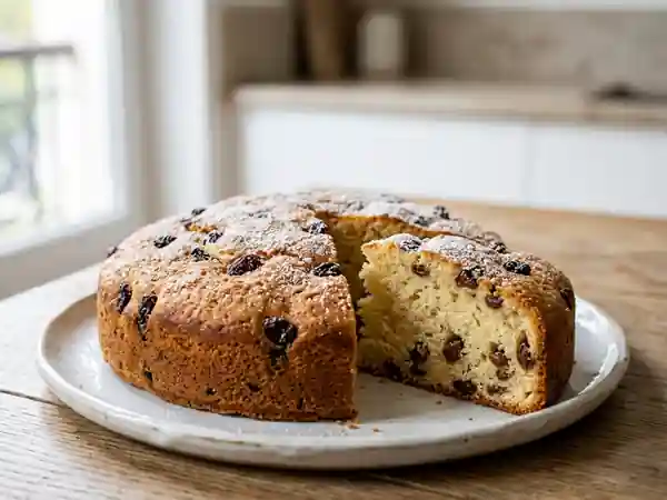 Placek polonais moelleux aux raisins - Photo de présentation