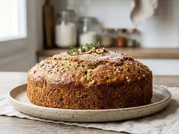 Gâteau Moelleux Courgette et Cannelle - Photo de présentation