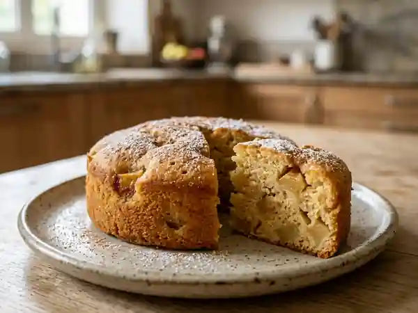 Gâteau Normand Moelleux au Micro-Ondes : Recette Rapide et Facile - Photo de présentation