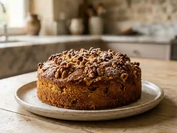 Gâteau Périgourdin aux Noix et Rhum : Délice Authentique du Sud-Ouest - Photo de présentation