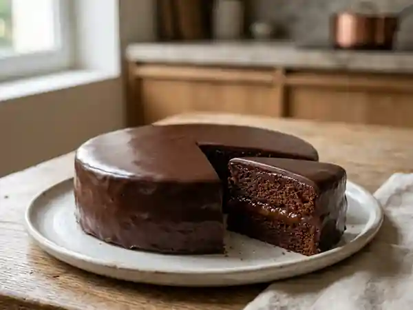 Sachertorte Intense au Chocolat et Abricot - Photo de présentation